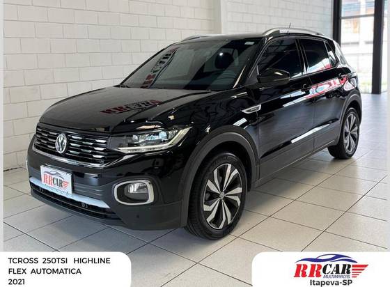 VOLKSWAGEN T-CROSS 1.4 250 TSI TOTAL FLEX HIGHLINE AUTOMÁTICO VOLKSWAGEN T-CROSS 1.4 250 TSI TOTAL FLEX HIGHLINE AUTOMÁTICO